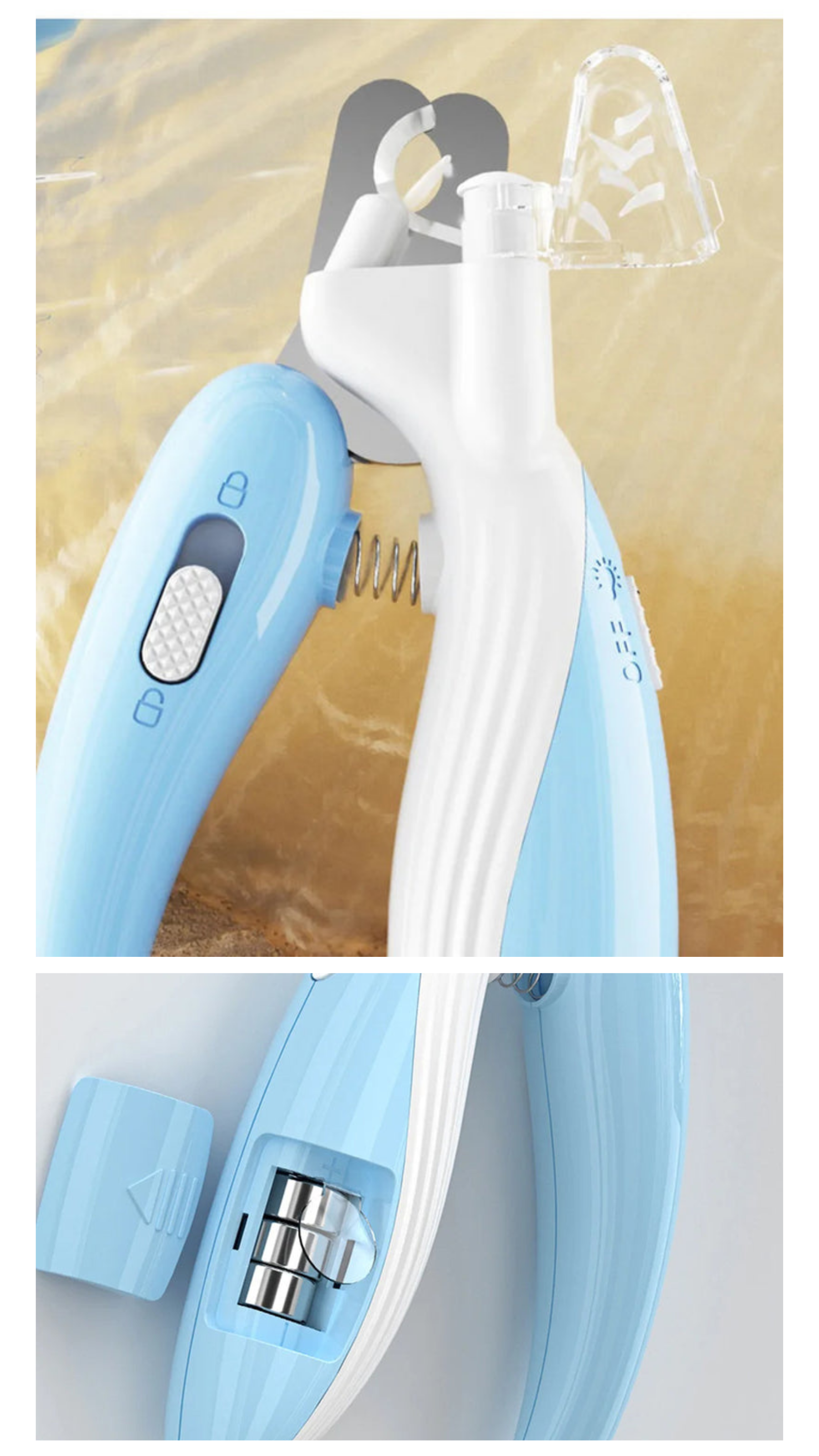 SnoutSavvy™ Precision LED Nail Clipper with No-Mess Trapper